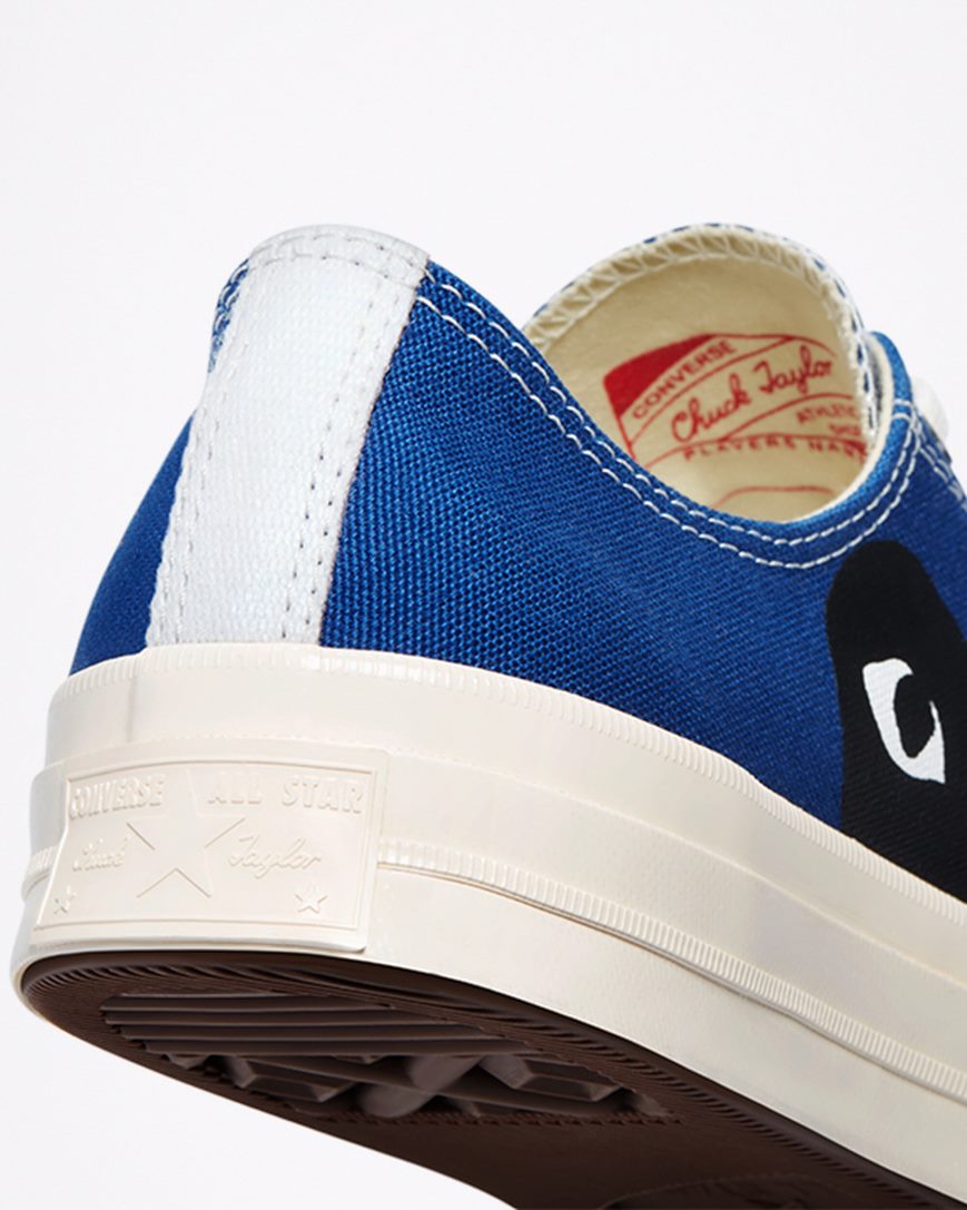 Pánské Boty Nízké Converse x Comme des Garçons PLAY Chuck 70 Blankyt Černé | CZ HZIY16